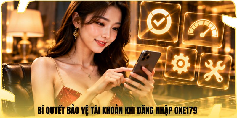 Bí quyết bảo vệ tài khoản khi đăng nhập Oke179 